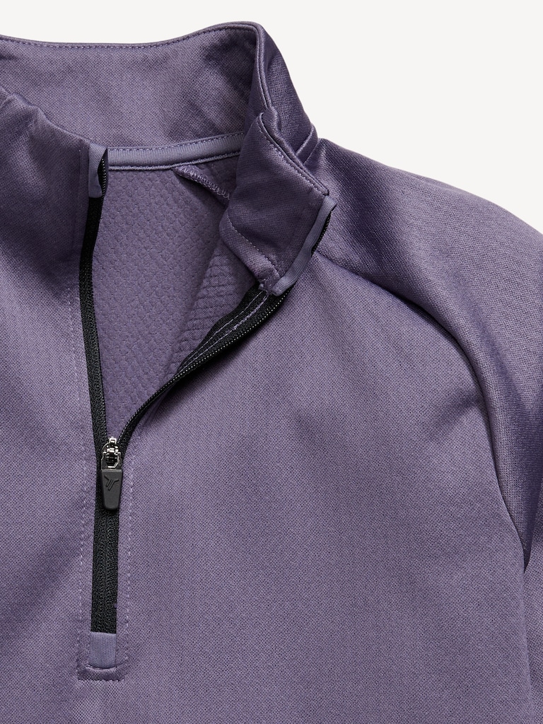 Go-Dry Quarter-Zip Soccer Pullover for Boys