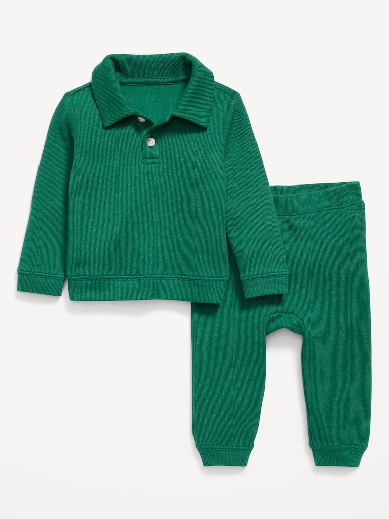 V-Neck Hardware One-Piece Swimsuit