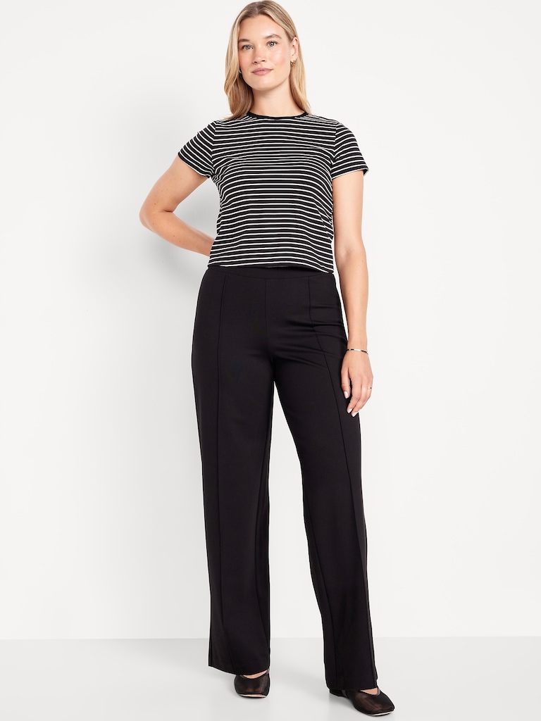 Extra High-Waisted Stevie Wide-Leg Pants