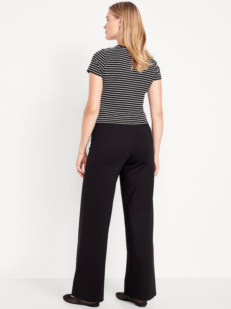 Extra High-Waisted Stevie Wide-Leg Pants