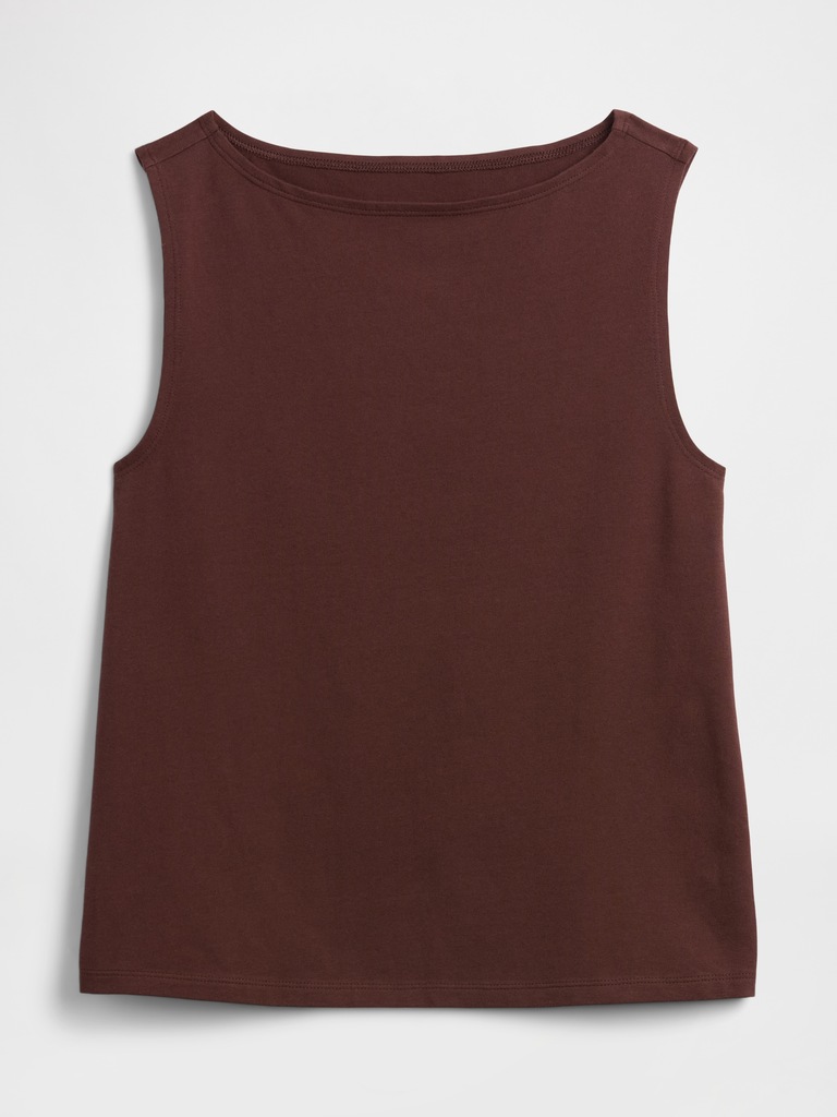 Boatneck Tank Top