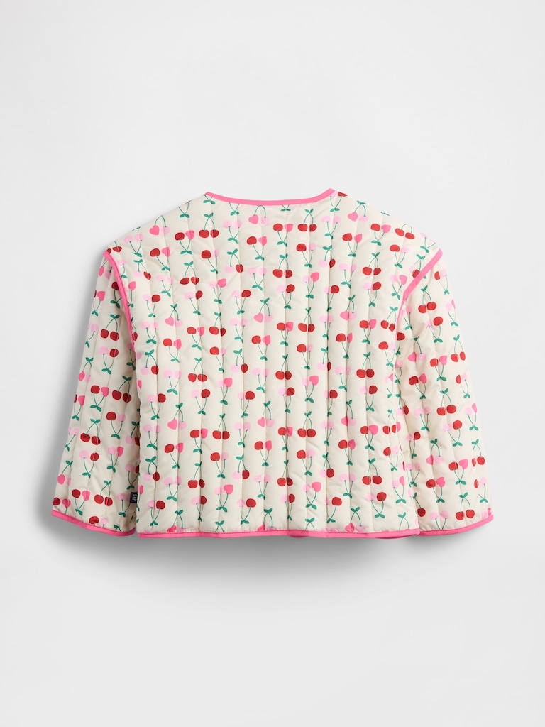 babyGap Print Quilted Jacket