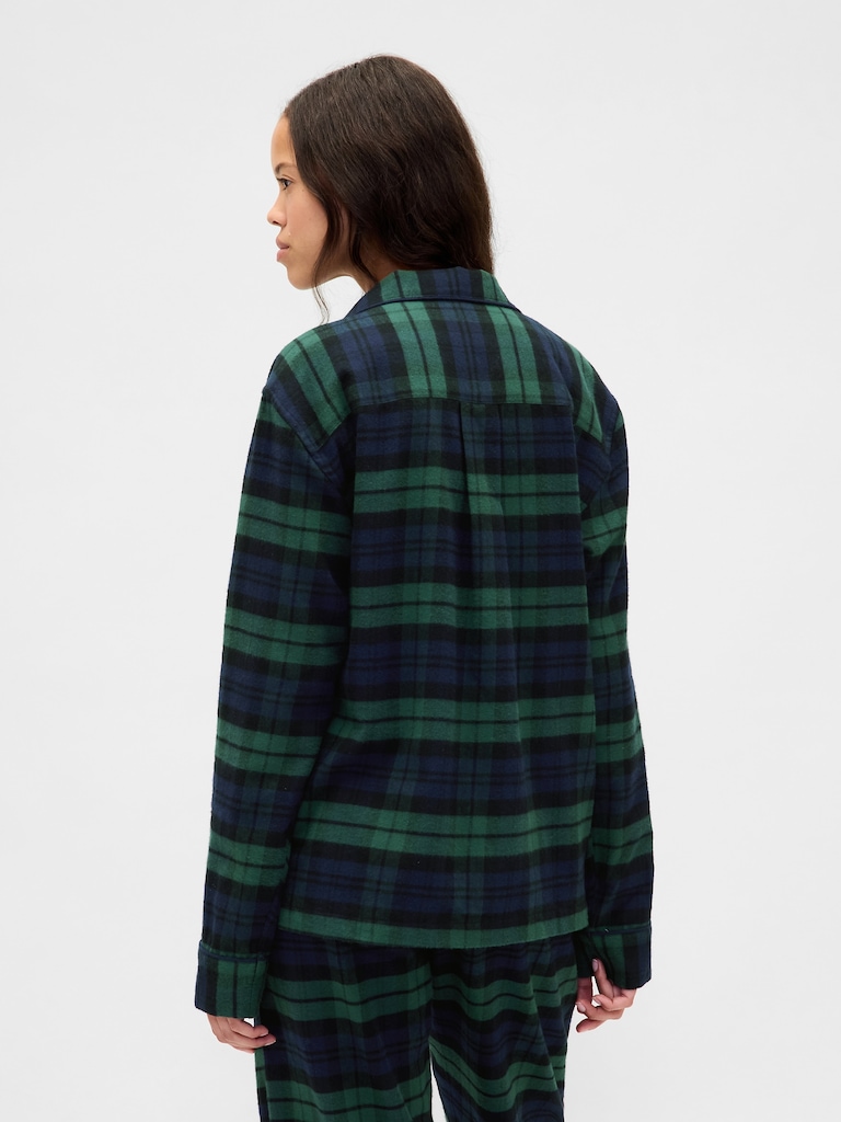 Adult Softest Flannel PJ Shirt