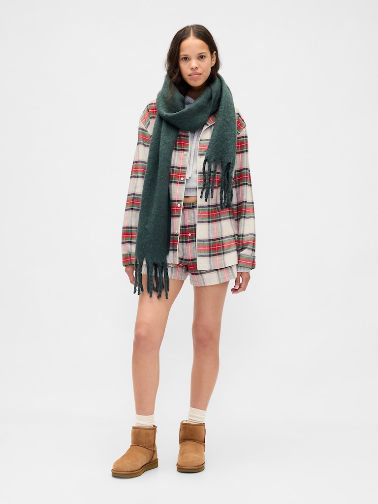 Adult Softest Flannel PJ Shirt