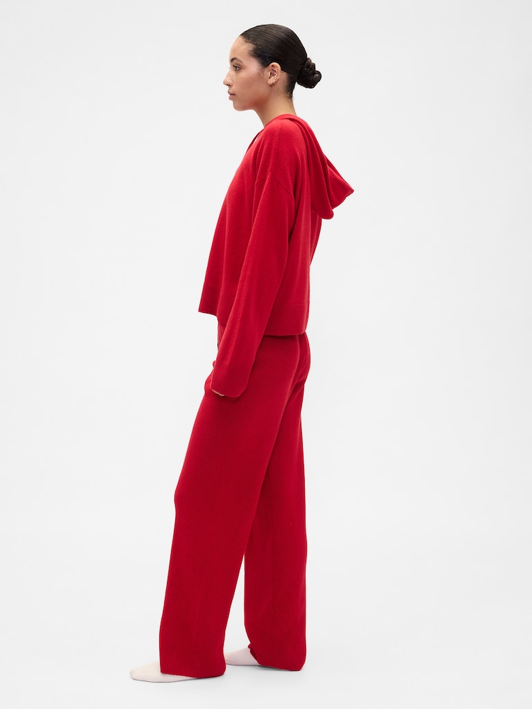 CashSoft Relaxed Ribbed Sweater Pants