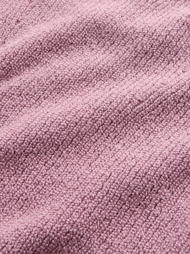 Ribbed Boucle Sweater Tank Top