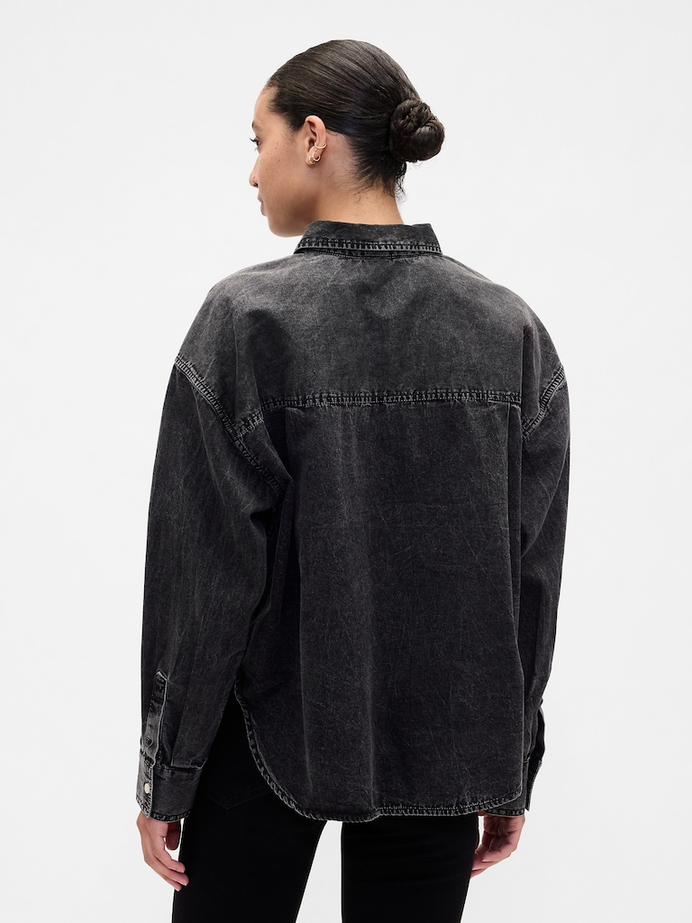 Denim Big Shirt