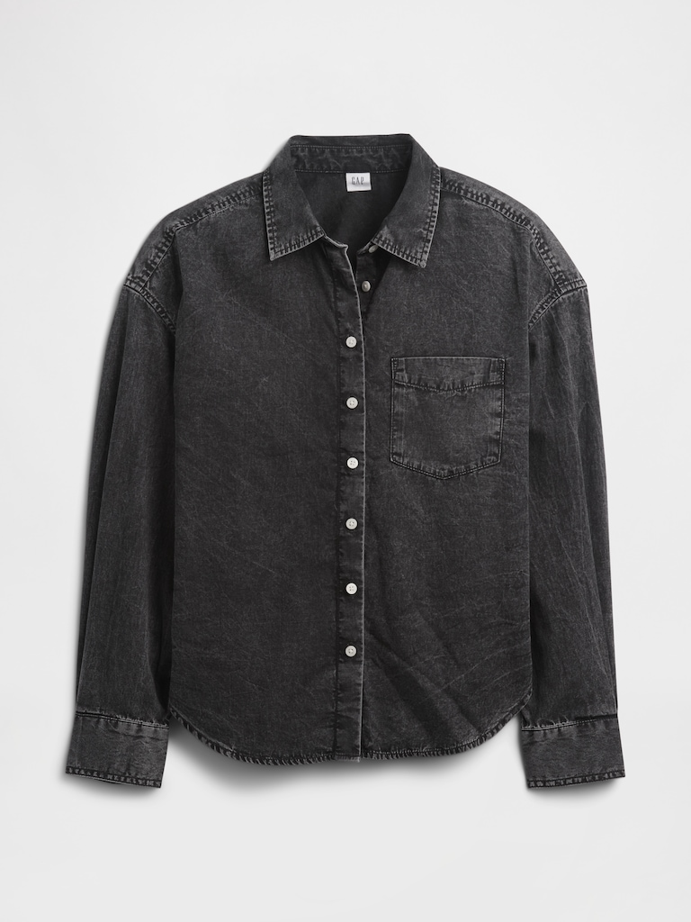 Denim Big Shirt