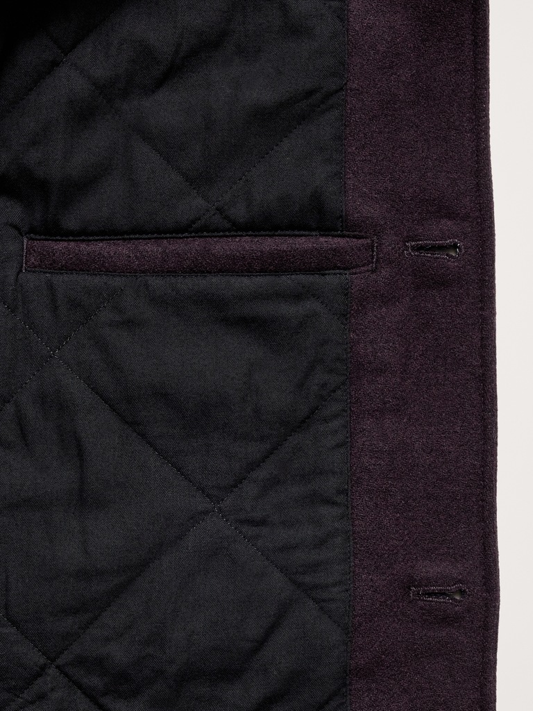 Double-Faced Wool-Blend Utility Jacket