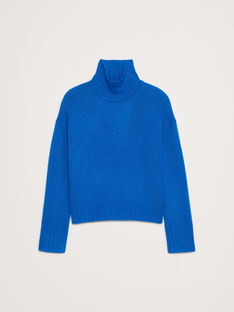 Relaxed Cashmere Turtleneck Sweater