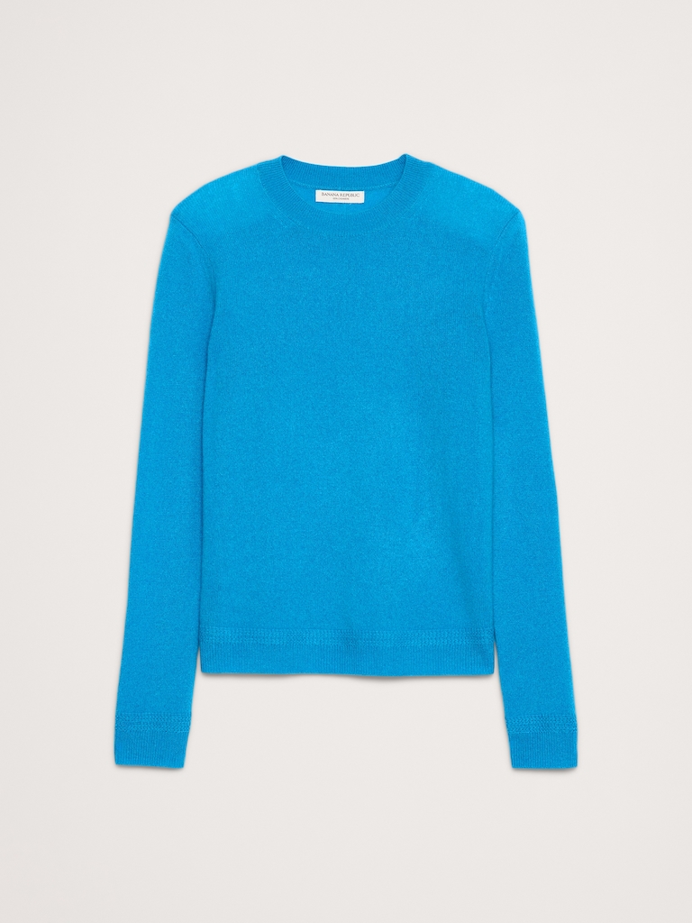 Lightweight Cashmere Crew-Neck Sweater