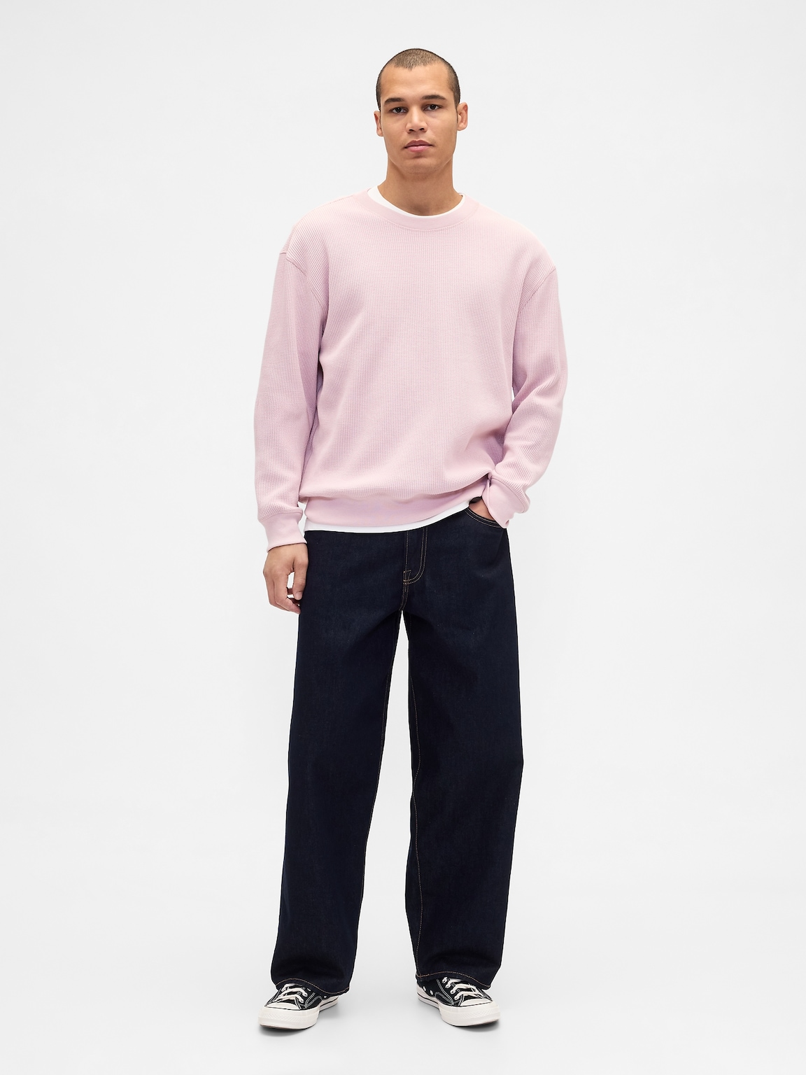 Heavyweight Thermal Oversized T-Shirt