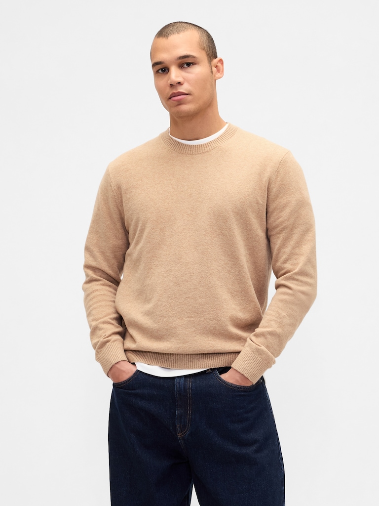 CashSoft Crew Sweater