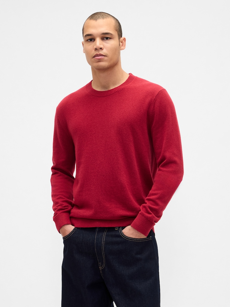 CashSoft Crew Sweater