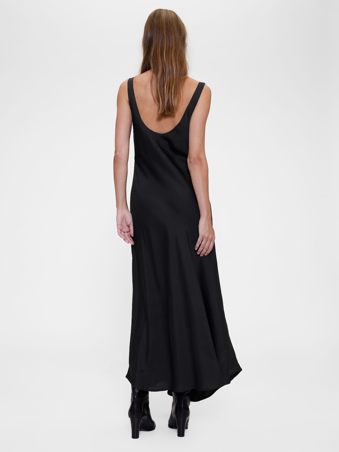 GapStudio Satin Slip Maxi Dress