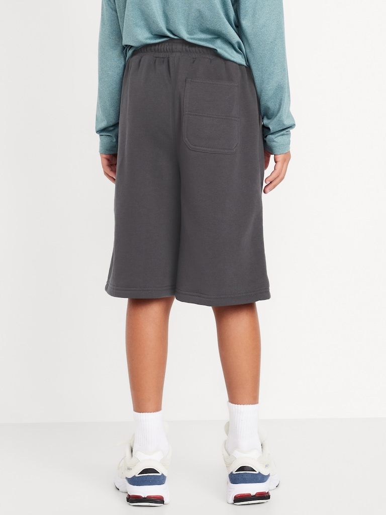 Below Knee Baggy Fleece Shorts for Boys