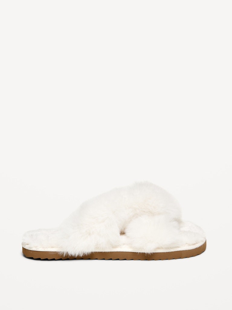 Faux-Fur Slippers for Girls