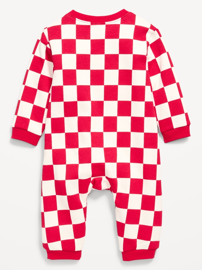 Printed Fleece One-Piece for Baby