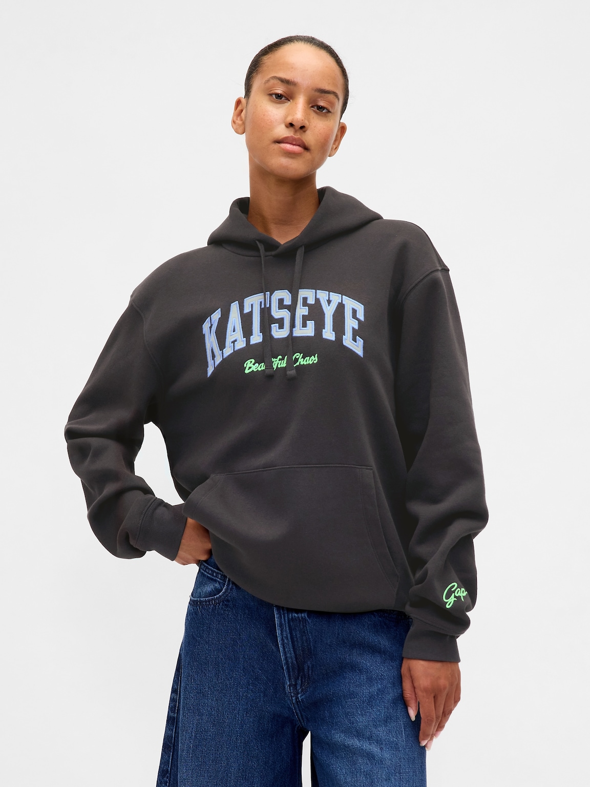 KATSEYE Logo Relaxed Hoodie