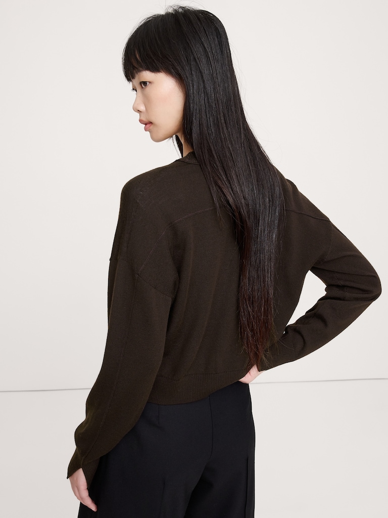 Merino Cardigan Sweater