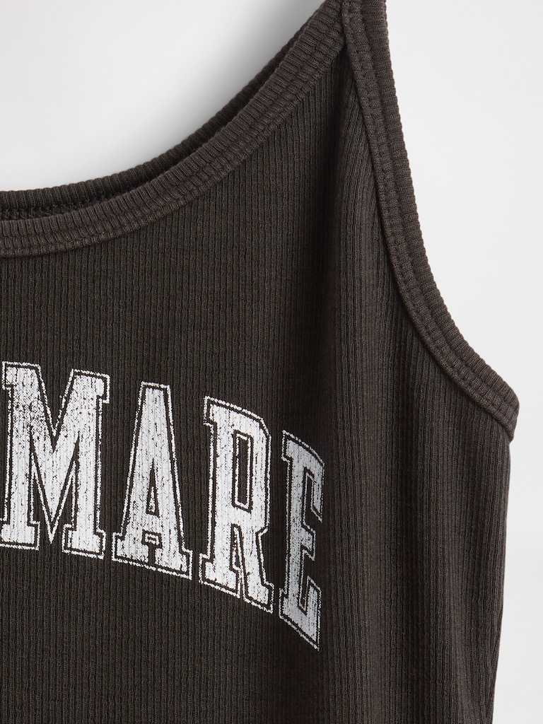 Gap × Disney Tim Burton’s The Nightmare Before Christmas Mini Rib Tank Top