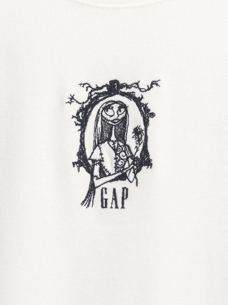 Gap × Disney Tim Burton’s The Nightmare Before Christmas Modern Shrunken T-Shirt