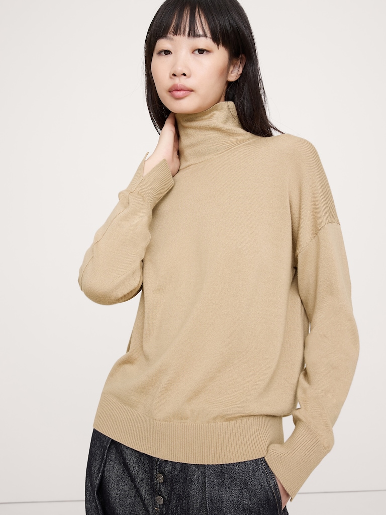 Merino Turtleneck Sweater