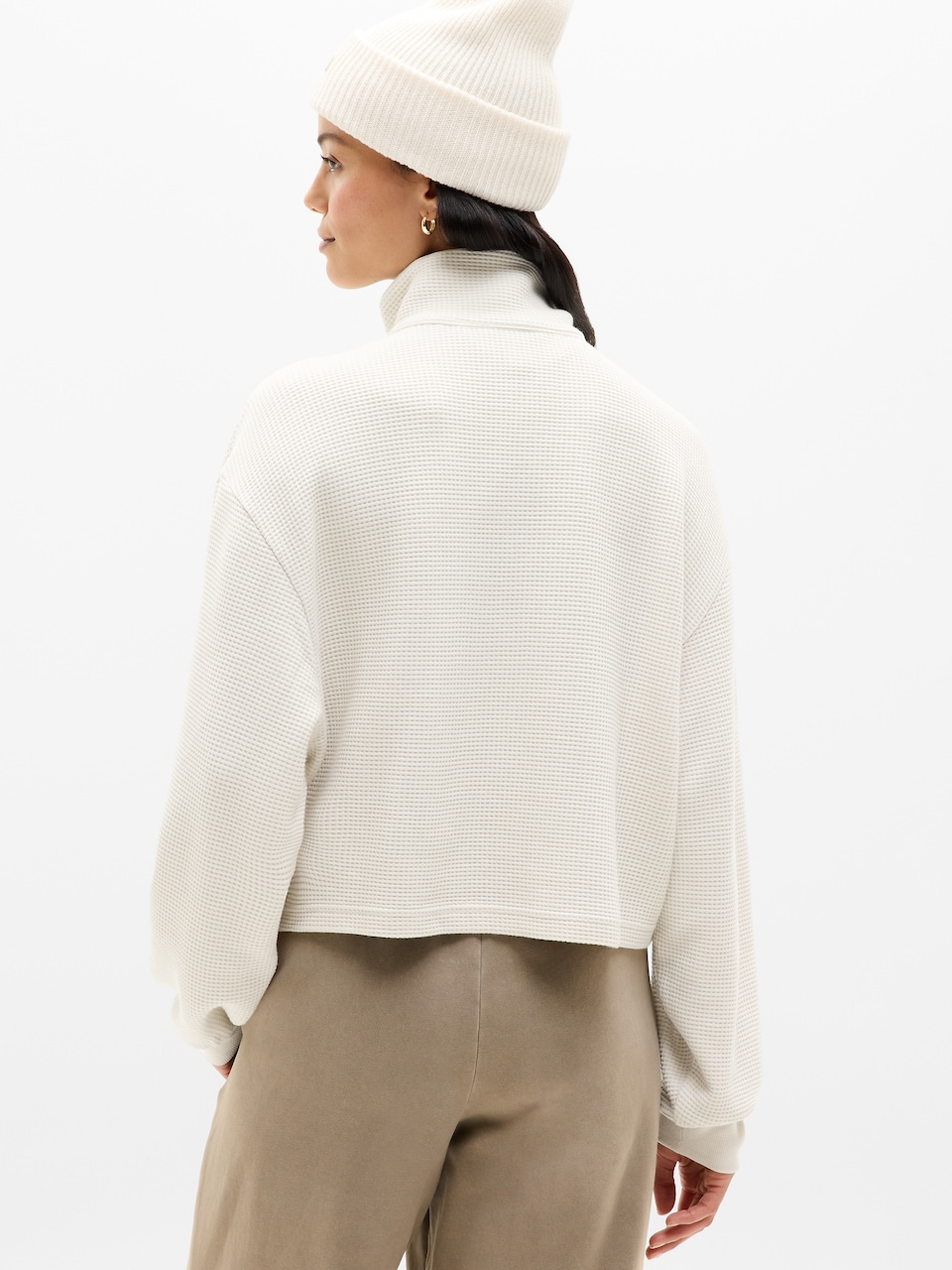 Tranquil Waffle 1/2 Zip Sweatshirt