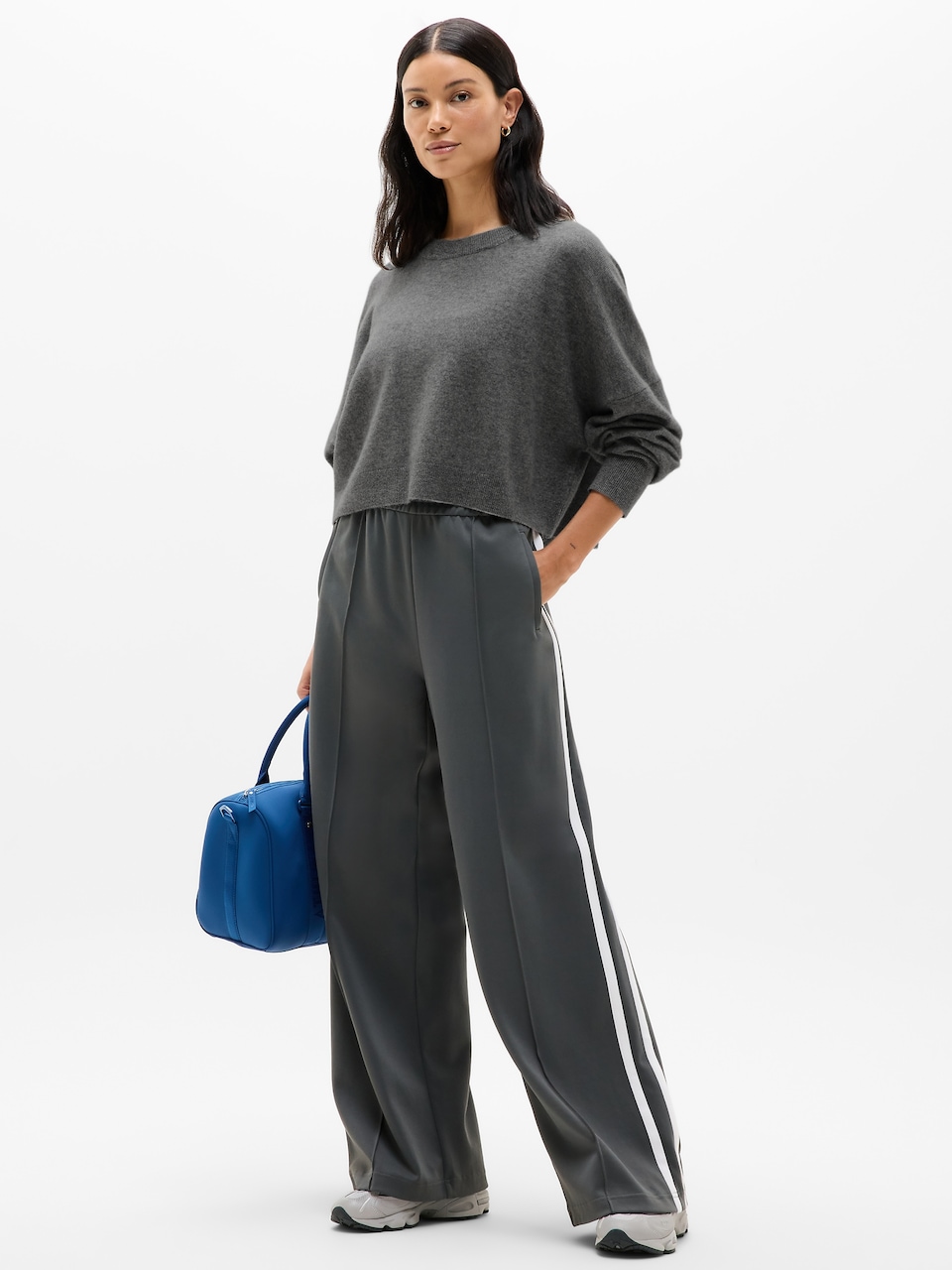 Luxe Wool Cashmere Crew Sweater