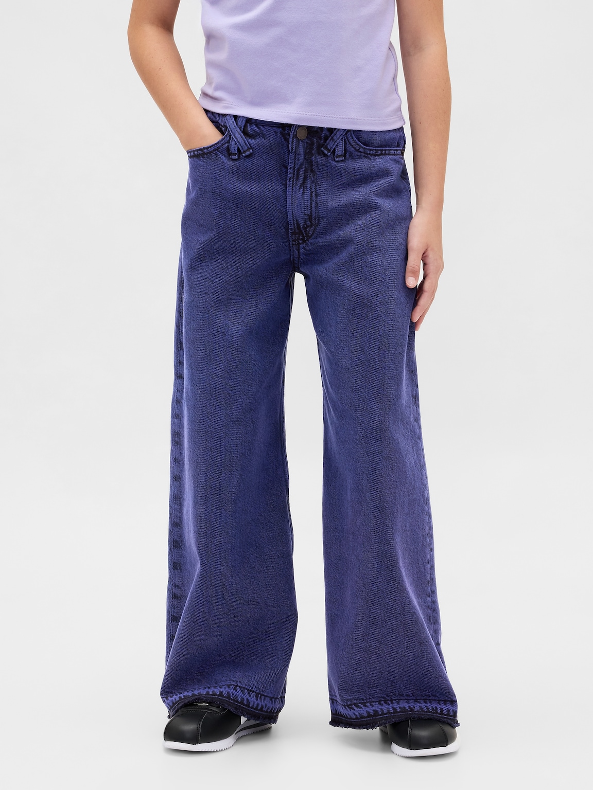 Gap × Disney Tim Burton’s The Nightmare Before Christmas Kids Mid Rise Baggy Jeans