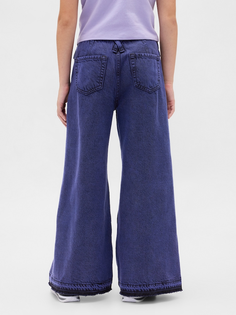 Gap × Disney Tim Burton’s The Nightmare Before Christmas Kids Mid Rise Baggy Jeans