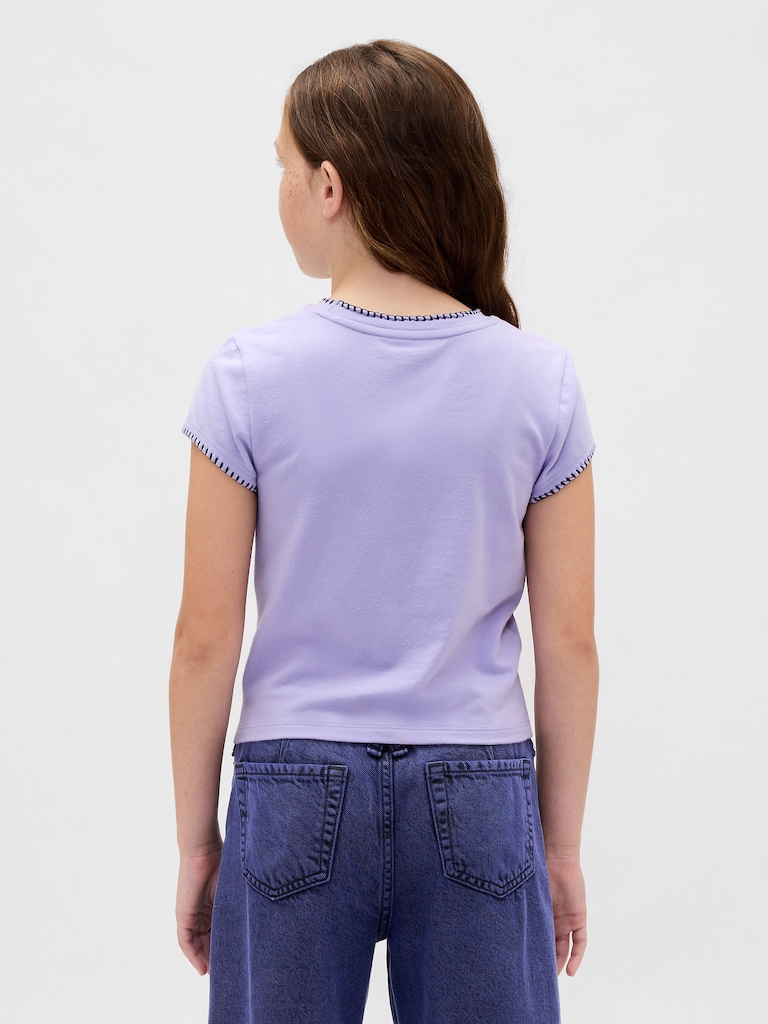 Gap × Disney Tim Burton’s The Nightmare Before Christmas Kids Shrunken Graphic T-Shirt