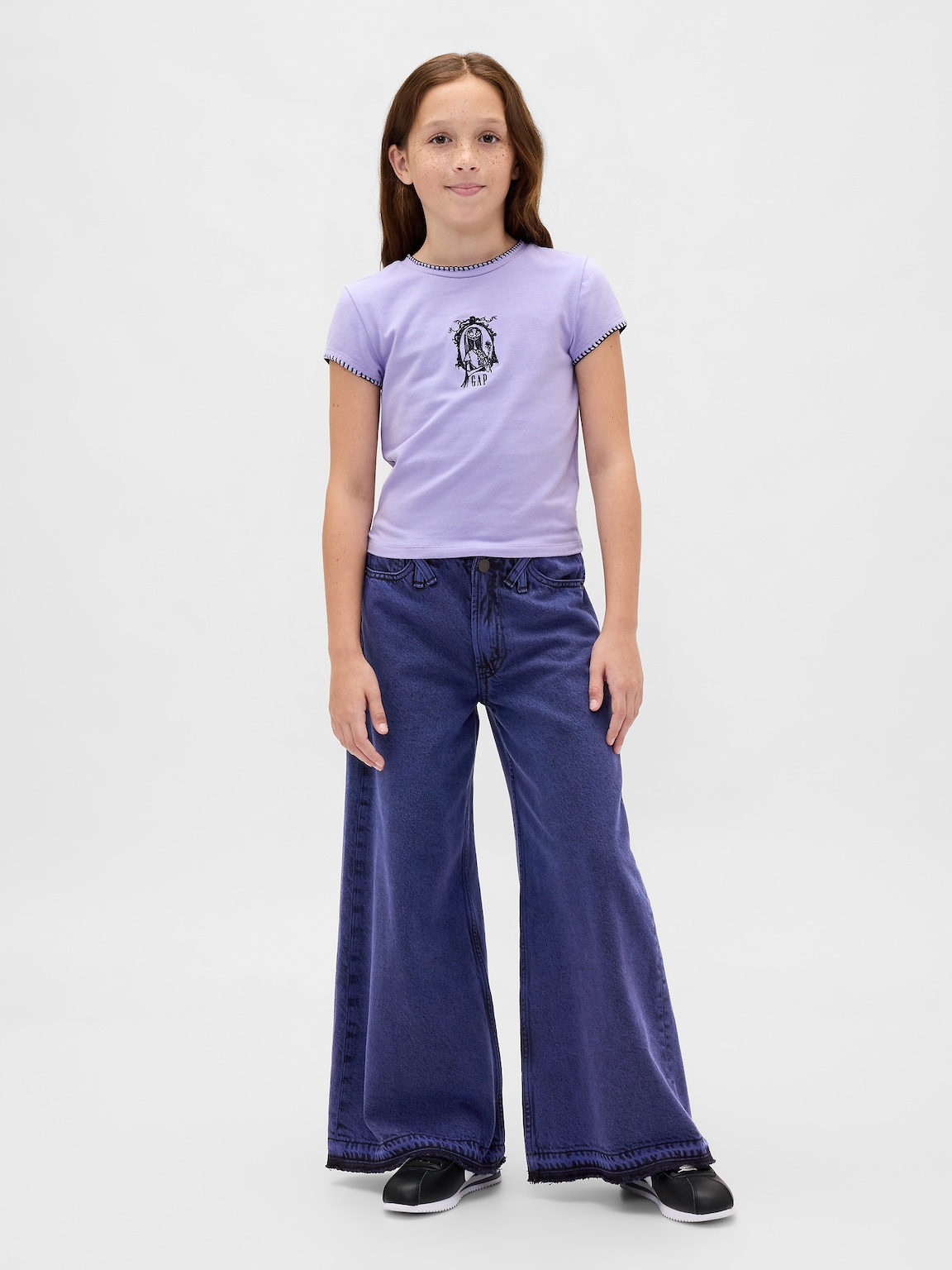 Gap × Disney Tim Burton’s The Nightmare Before Christmas Kids Shrunken Graphic T-Shirt