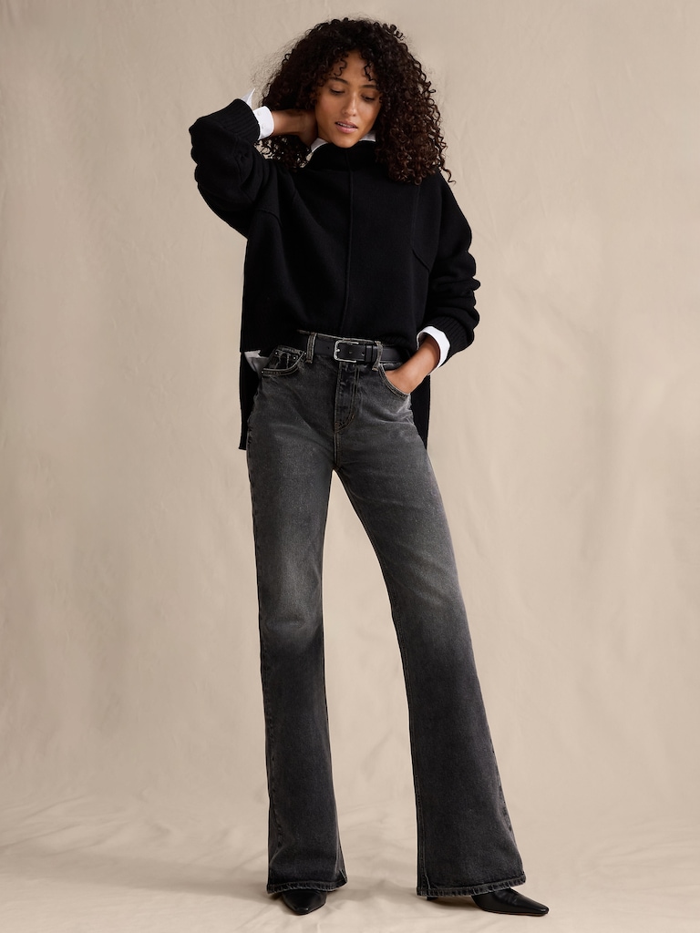 High-Rise Bootcut Jean