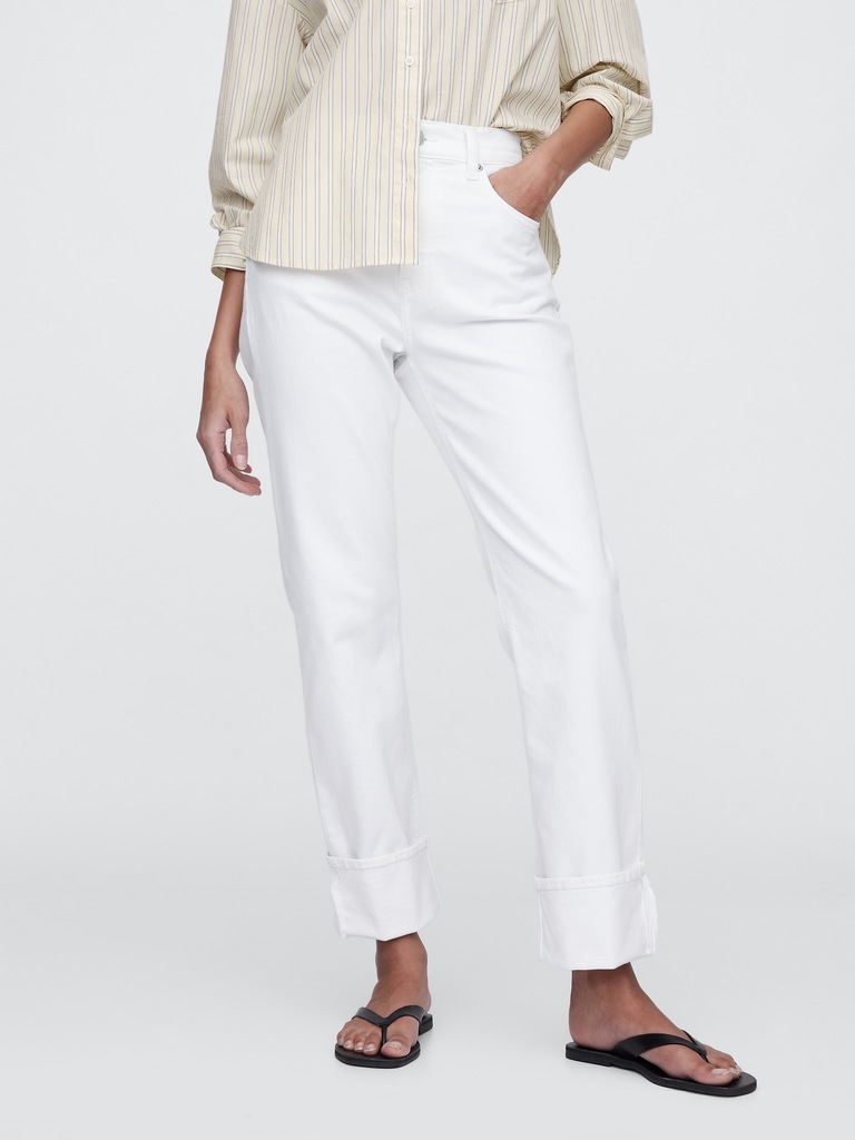 High Rise '90s Straight Jeans