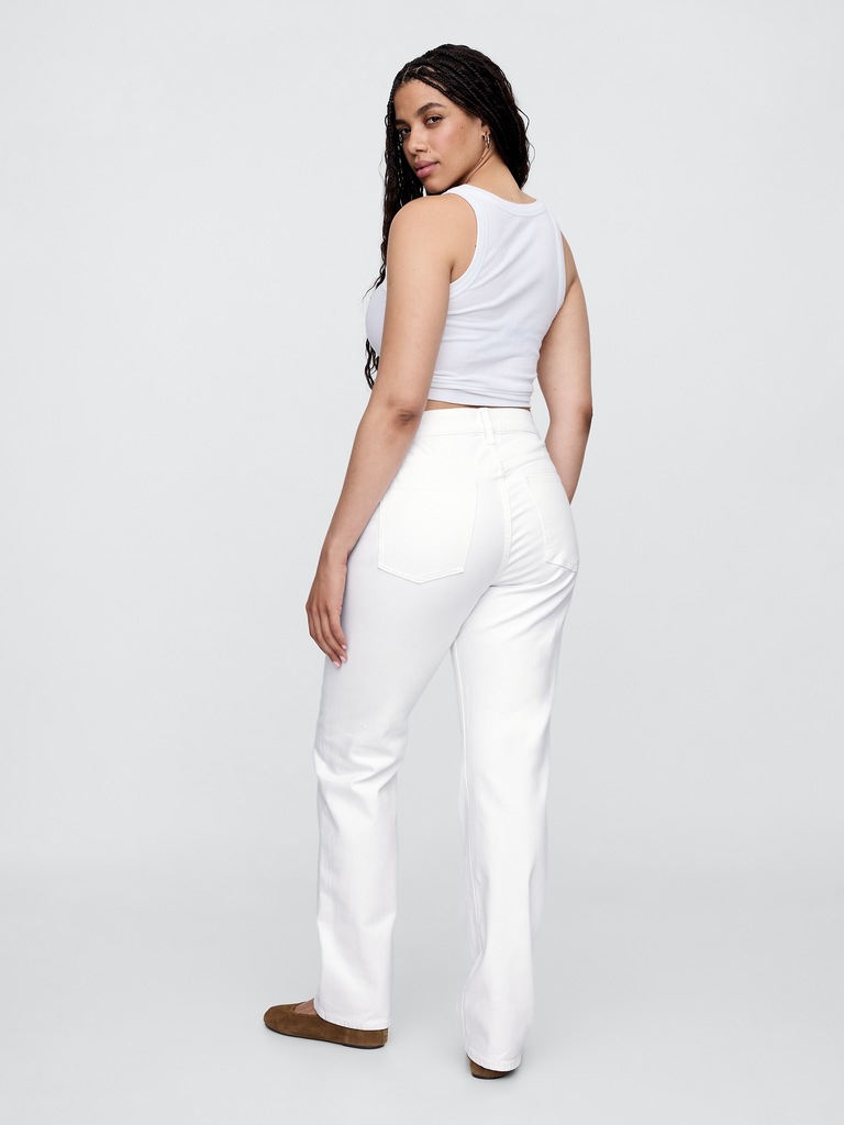 High Rise '90s Straight Jeans