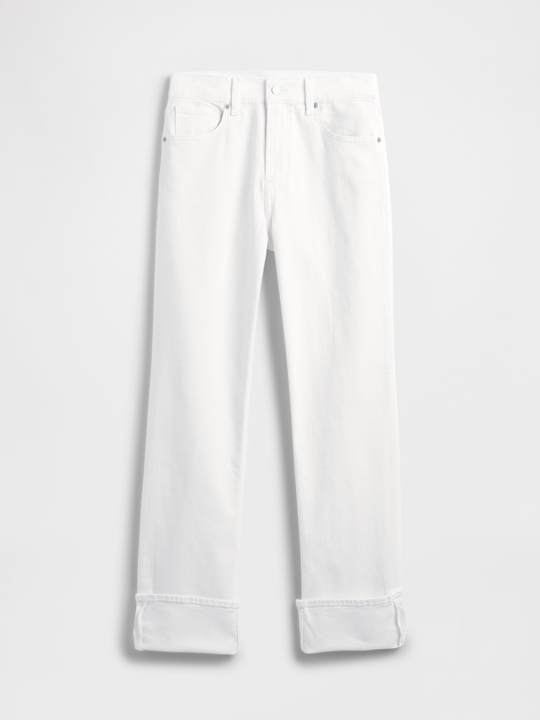 High Rise '90s Straight Jeans