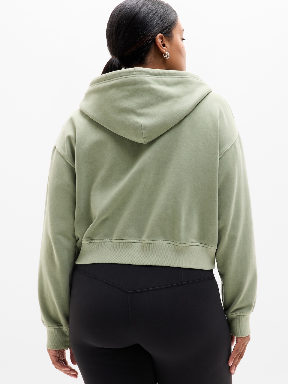 Forever Fleece Crop Full Zip