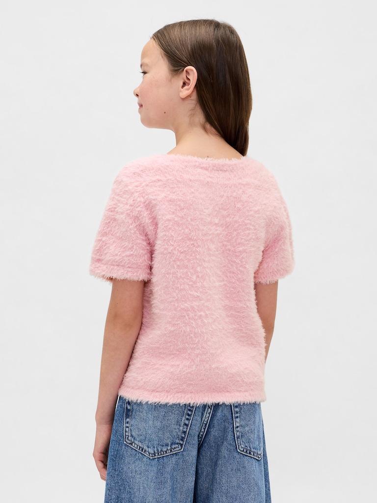 Kids Recycled Eyelash Sweater