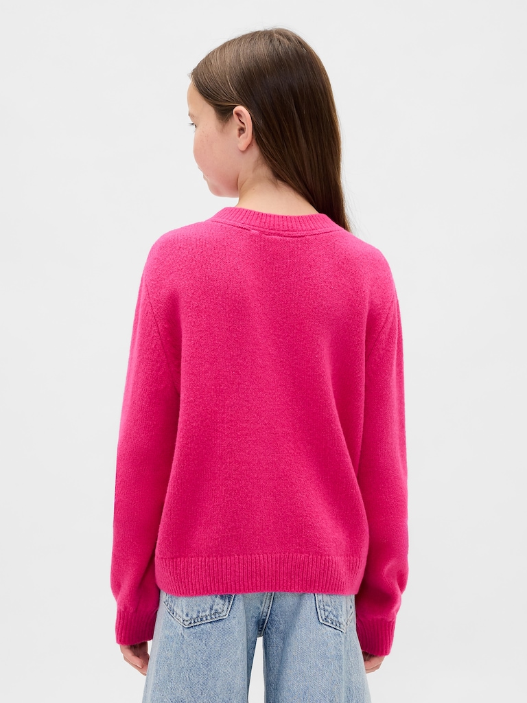 Kids CashSoft Crewneck Sweater