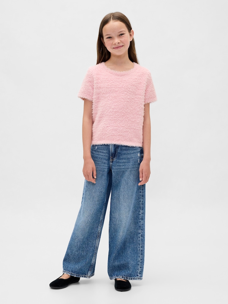 Kids Recycled Eyelash Sweater