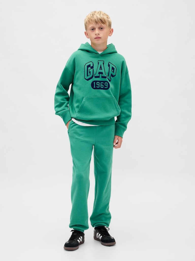Kids VintageSoft Logo Hoodie