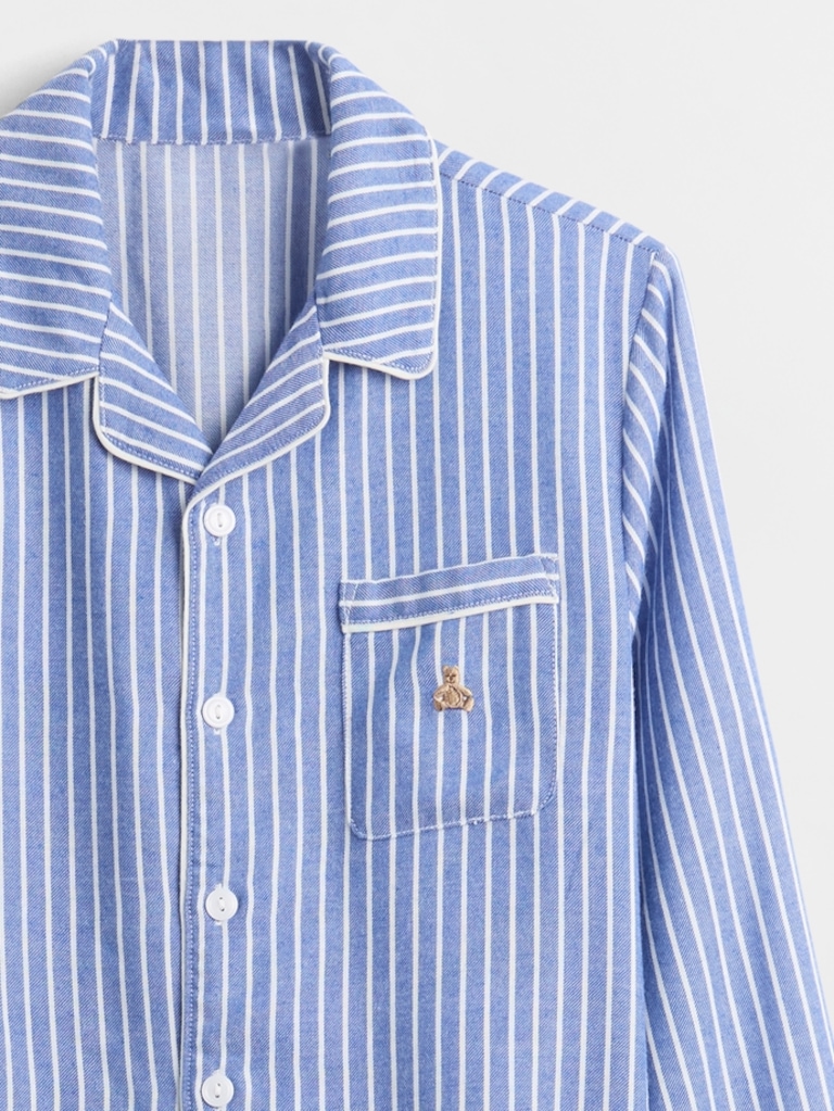 Kids Recycled Flannel PJ Set