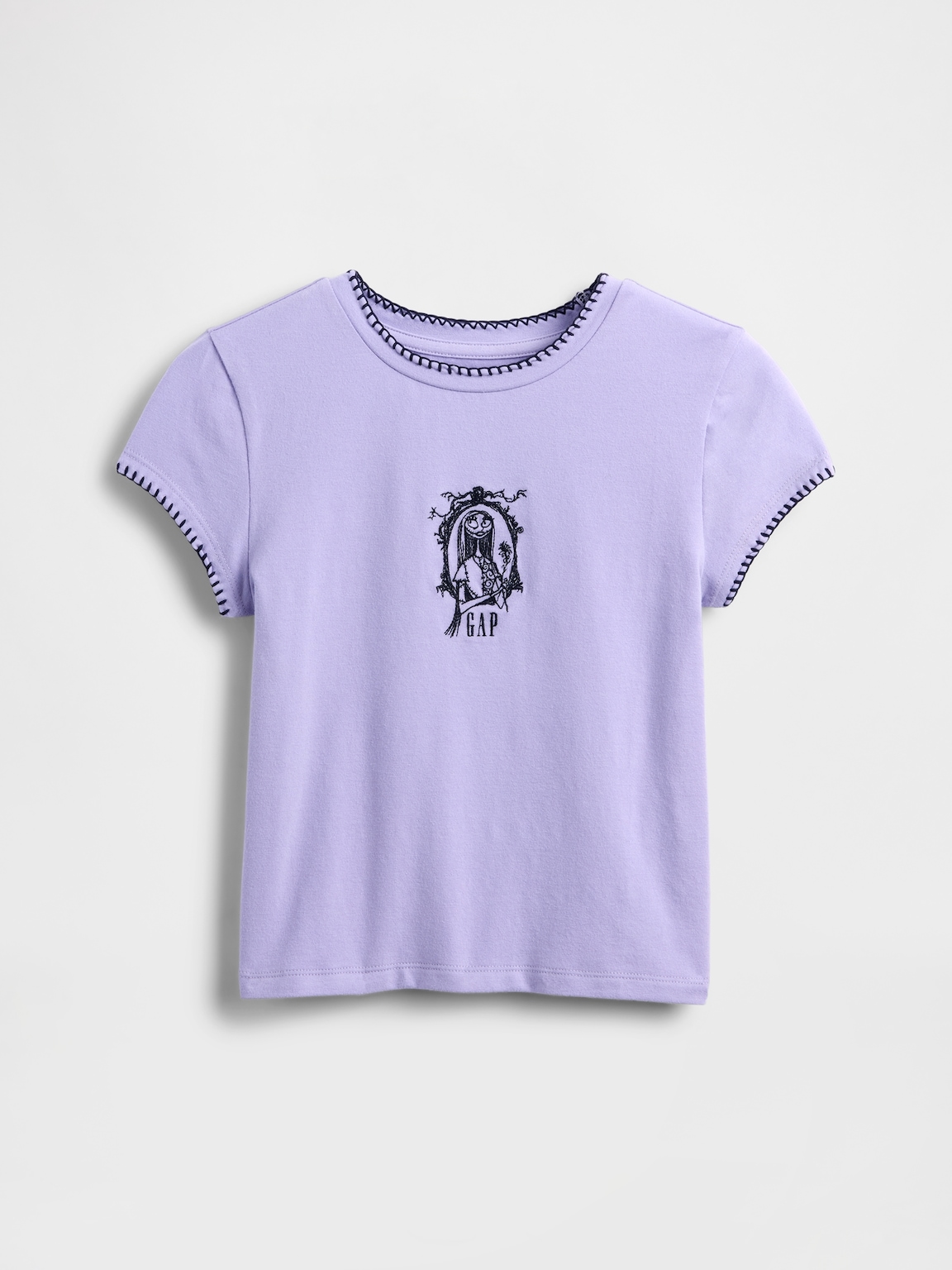 Gap × Disney Tim Burton’s The Nightmare Before Christmas Kids Shrunken Graphic T-Shirt