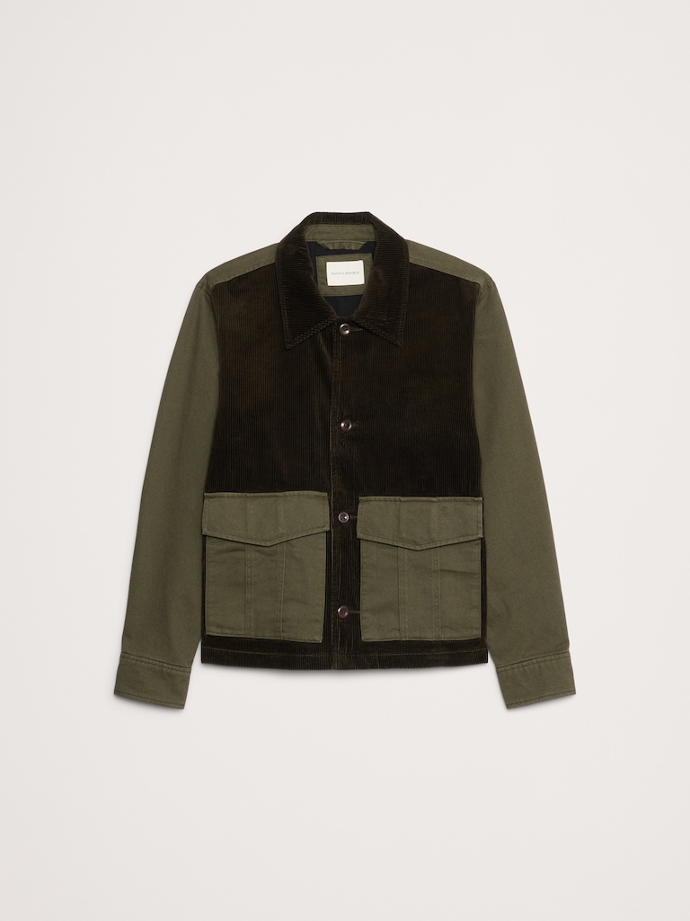 Corduroy & Canvas Jacket