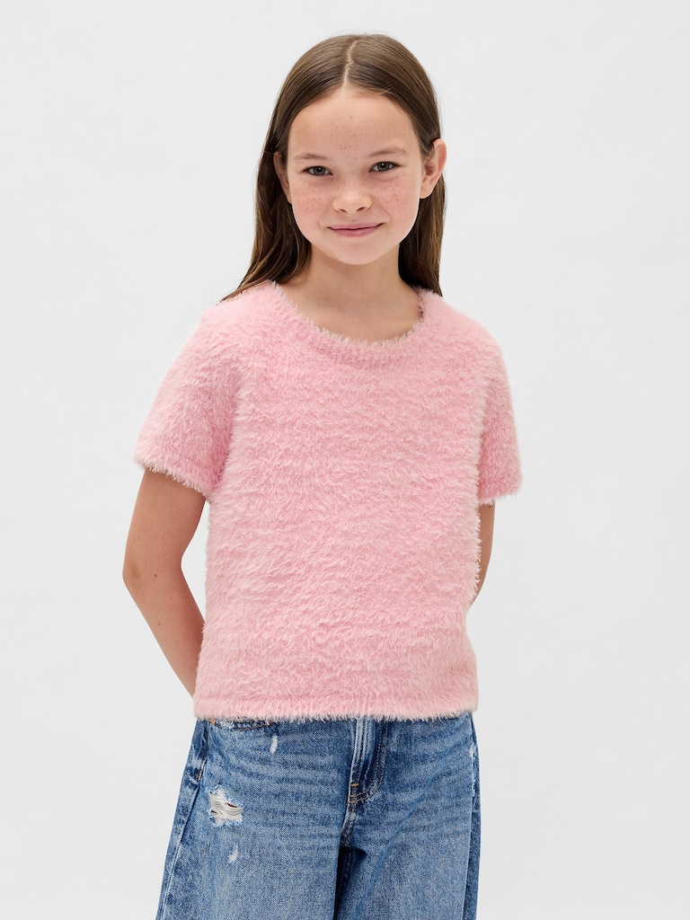 Kids Recycled Eyelash Sweater