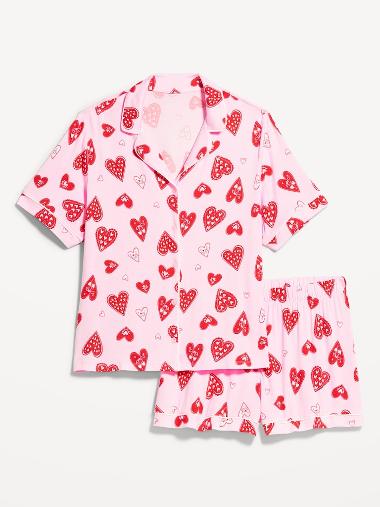 Sunday Sleep Knit Jersey Short Set