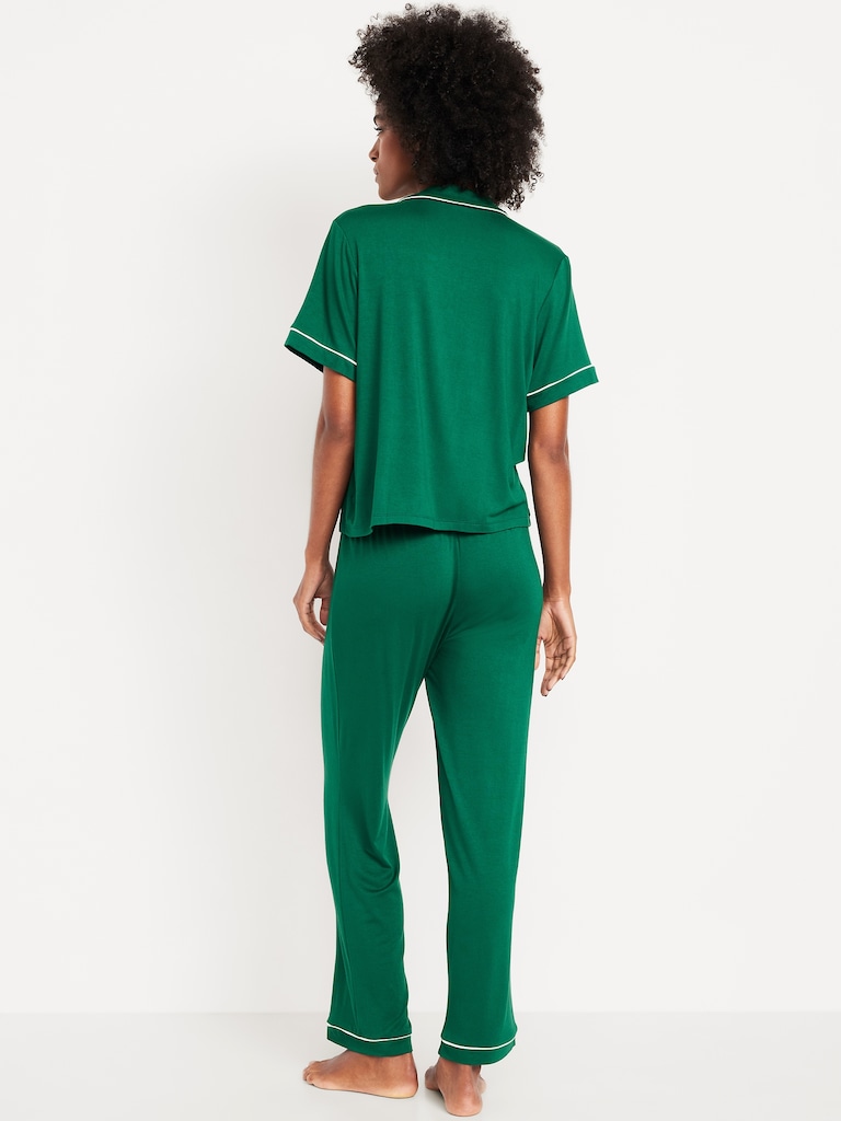 Sunday Sleep Knit Jersey Pant Set
