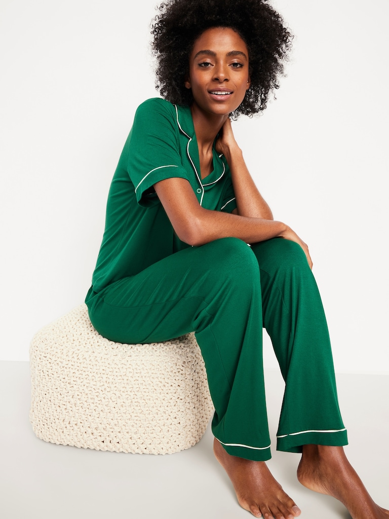 Sunday Sleep Knit Jersey Pant Set