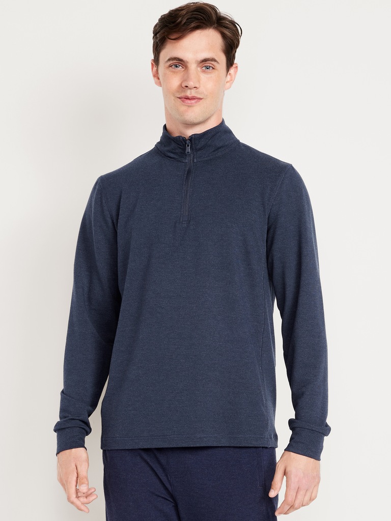 Recharge Knit Quarter-Zip Pullover